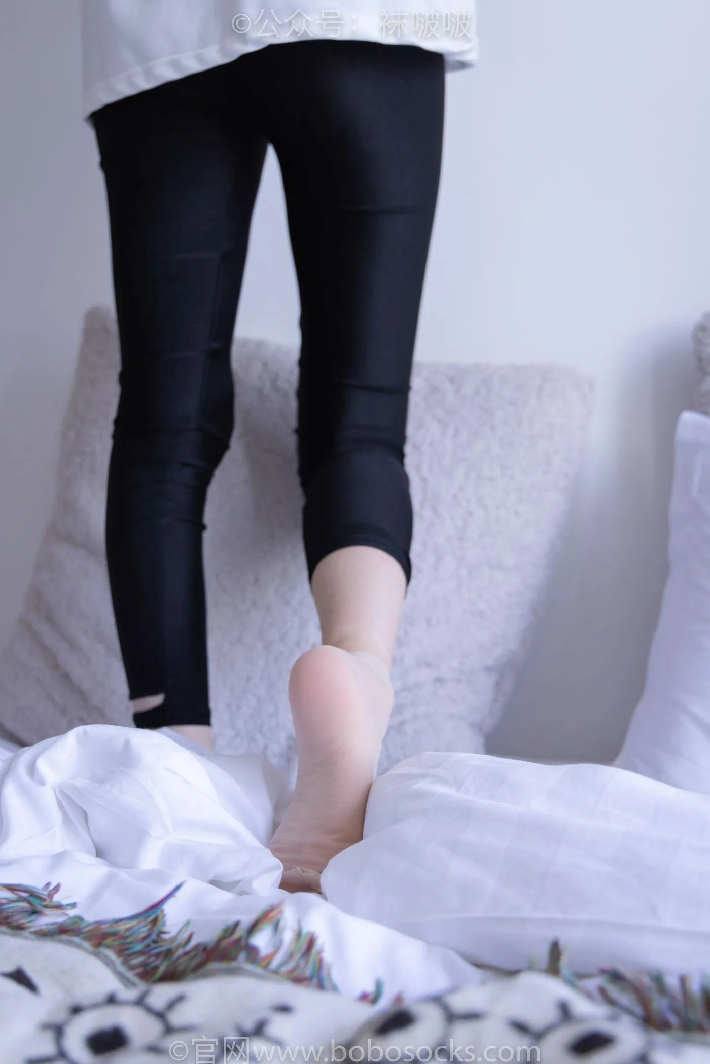 [BoBoSocks袜啵啵]NO.044 稚予-贝壳头、匡威帆布鞋、短肉丝 [154P]插图6